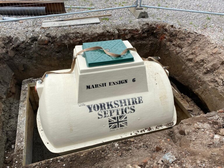 Sewage Treatment Plant Installation - Drainage Field Installation in Yorkshire